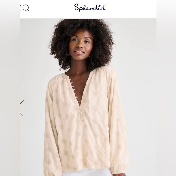 Splendid lined blouse - Picture 1 of 8